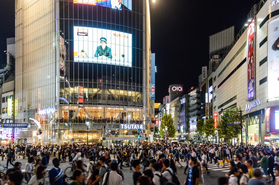 Tokyo night train travel with mobile data and eSIM navigation