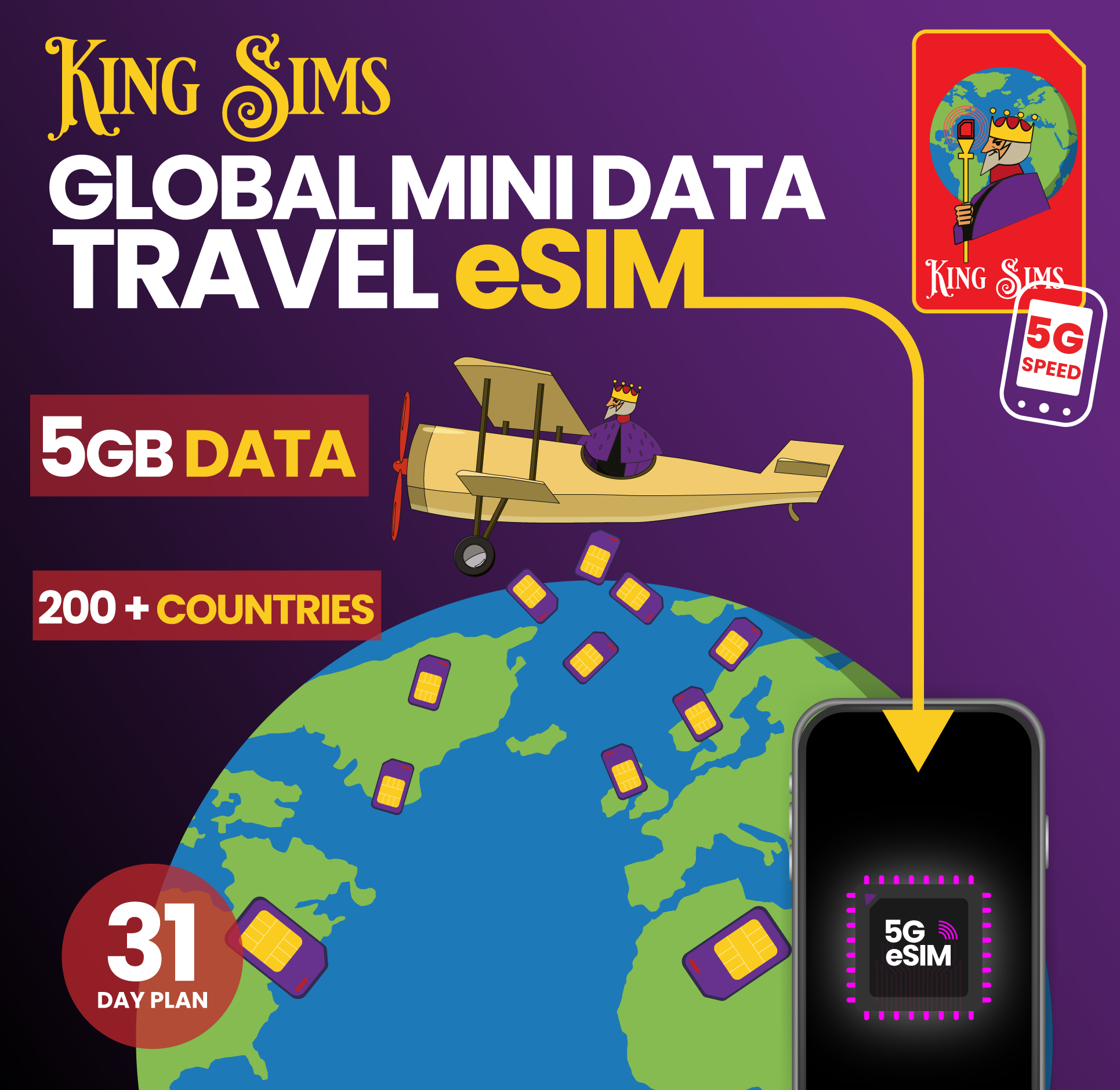 Global-Travel-Mini-eSIM-Orange-Product-Cover-King-Sims