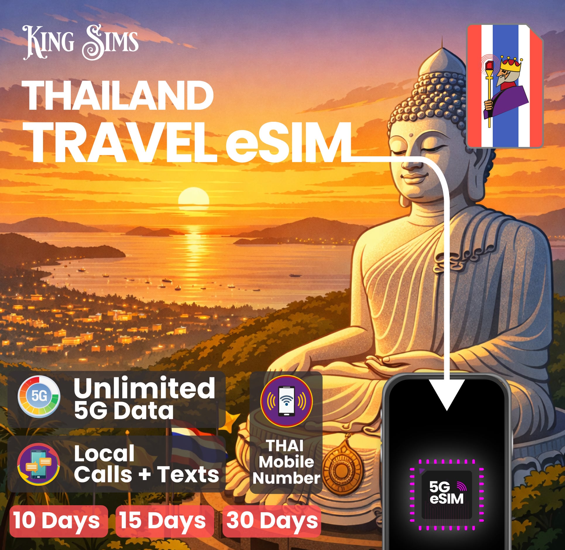 Thailand-esim-product-cover-King-Sims