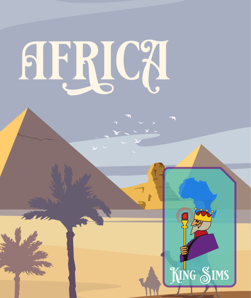 Africa-Continent-Travel-Poster-Version-3-King-Sims-2-1