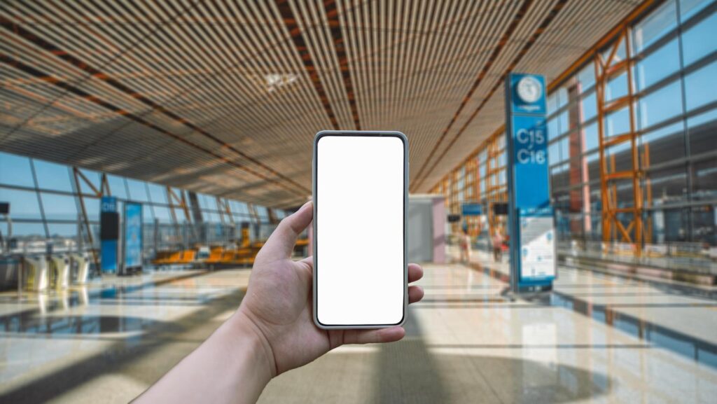 Traveler with no signal after landing highlighting china hong kong esim vs pocket wifi dilemma