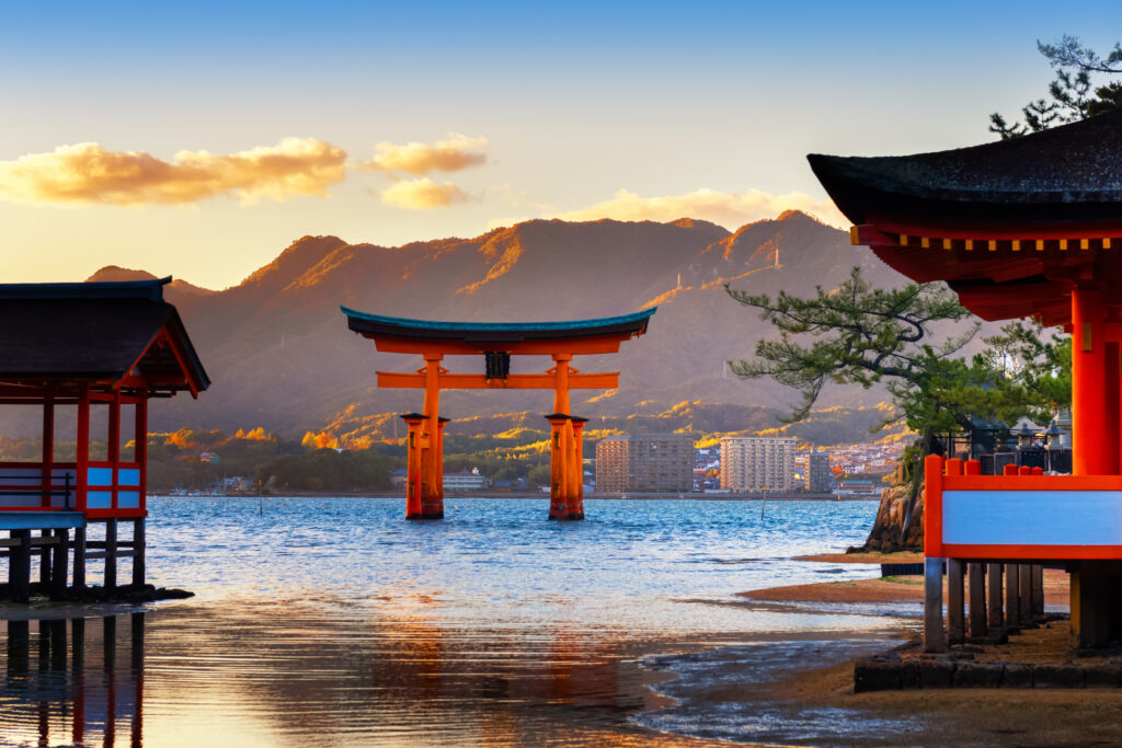 Kyoto temple visited during Japan rail travel itinerary