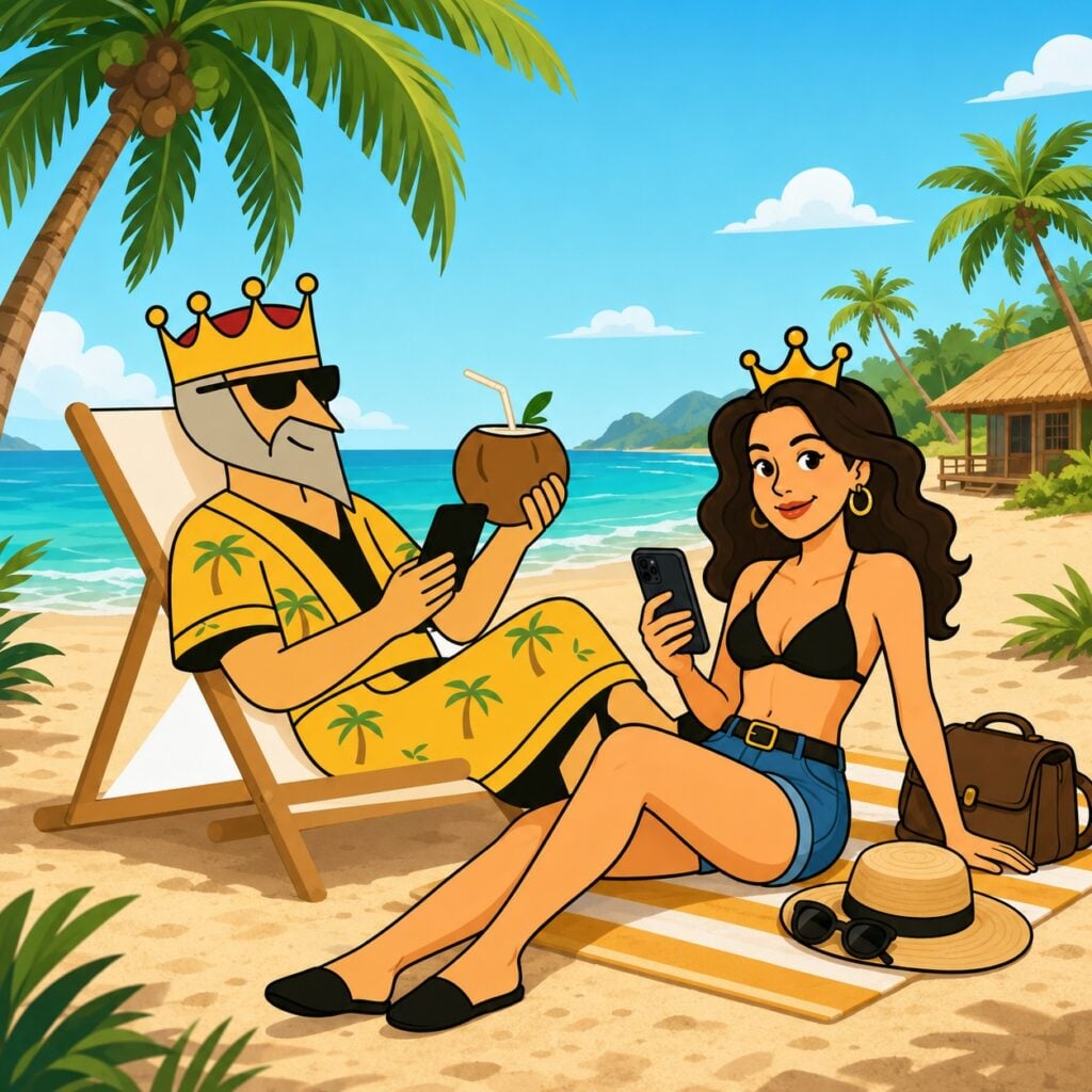King-with-Queen-on-beach-6-products